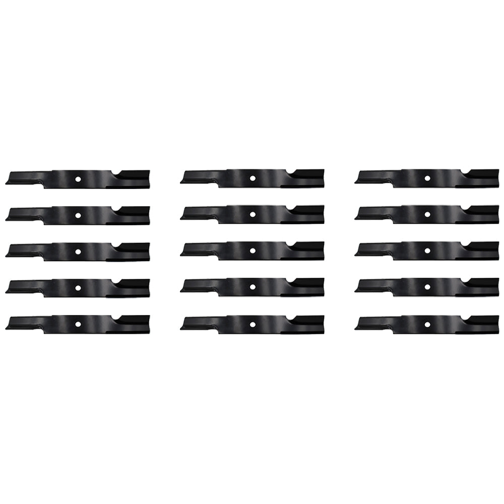 Qty 15: Notched Air-Lift Blade Fits John Deere Replaces AM104490