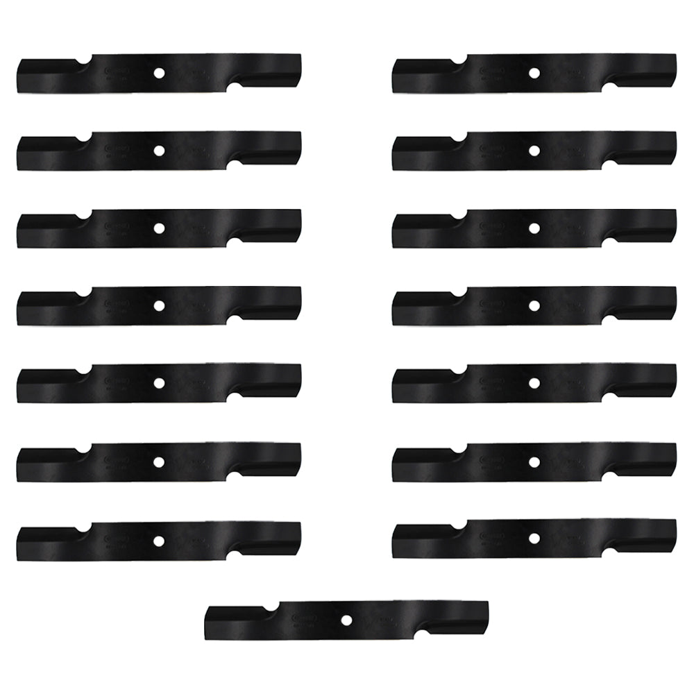 Qty 15: Notched Air-Lift Blade Fits Bobcat Replaces 112111-02
