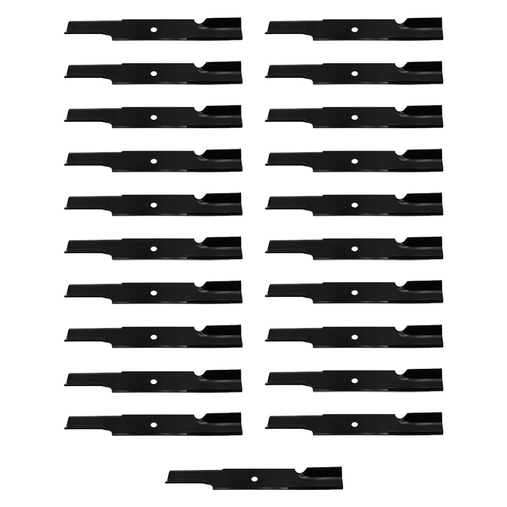 Qty 21: Notched Air-Lift Blade Fits Jacobsen Replaces 390655