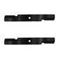 Qty 2: Notched Air-Lift Blade
 Fits Gravely Replaces 00450300