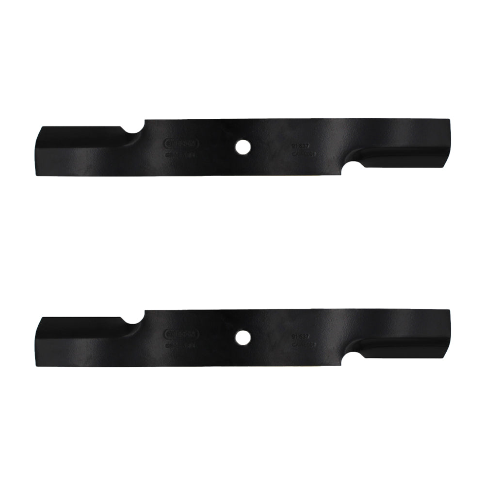 Set of 2 XHT mower blades to fit Lesco Scag 36" A48185 481711 482467 50140