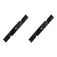 36" #91-256 Lawn Mower Blade Set (2) Fits John Deere Fits Bunton AM104490