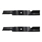 36"  Commercial Fits Gator Mulch Lawn Mower Blade Set 2 Snapper / Kees 363055