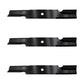 Qty 3: Notched Air-Lift Blade
 Fits Gravely Replaces 00450300