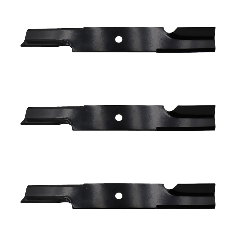 Qty 3: Notched Air-Lift Blade
 Fits Gravely Replaces 00450300