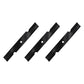Qty 3: Notched Air-Lift Blade
 Fits Bobcat Replaces 112111-02