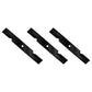Set of 3 Commercial XHT 52" Mower blades to fit Fits Husqvarna Wright 71440001