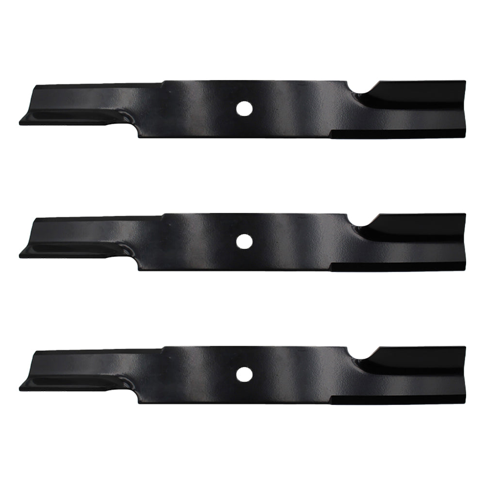 Set of 3 Commercial XHT 52" Mower blades to fit Fits Husqvarna Wright 71440001