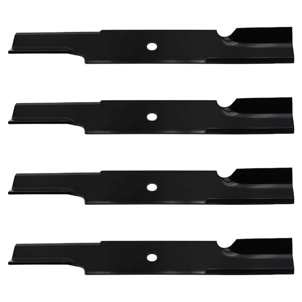 QTY 4: Notched Air-Lift Blade
 Fits Exmark Replaces 1-303146