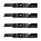 QTY 4: Notched Air-Lift Blade
 Fits Ferris Replaces 1521227