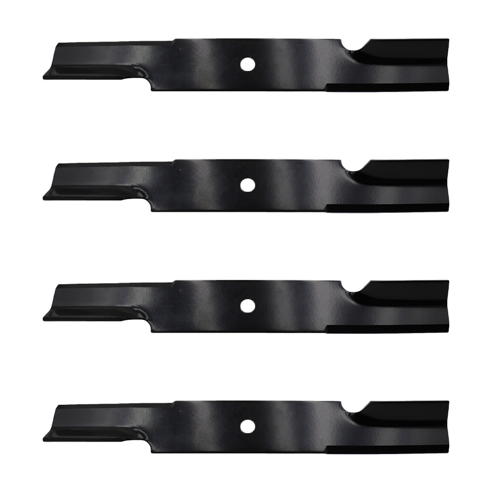 QTY 4: Notched Air-Lift Blade
 Fits Bad Boy Replaces 038-3000-00