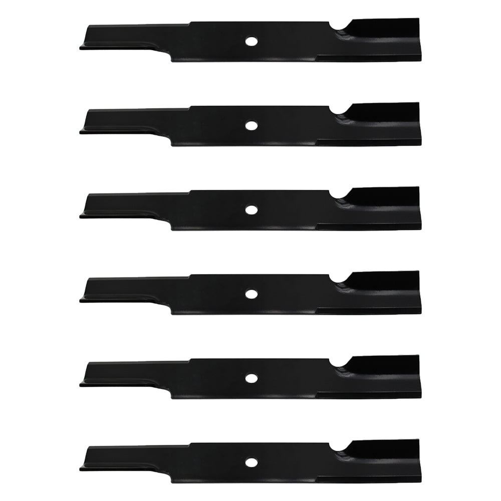 Qty 6: Notched Air-Lift Blade
 Fits Great Dane Replaces D18037