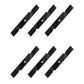 Qty 6: Notched Air-Lift Blade
 Fits Great Dane Replaces D18037
