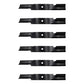Qty 6: Notched Air-Lift Blade
 Fits Bad Boy Replaces 038-3000-00