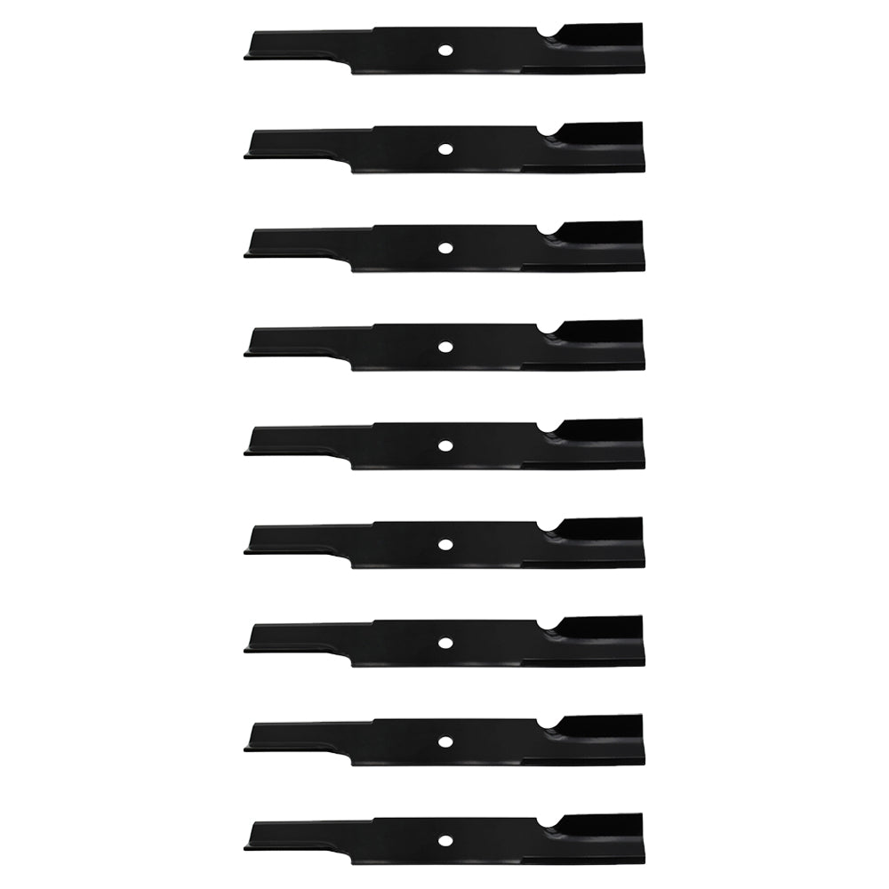 Qty 9: Notched Air-Lift Blade Fits Snapper Replaces 1-7037