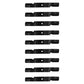 Qty 9: Notched Air-Lift Blade Fits Bobcat Replaces 112111-02