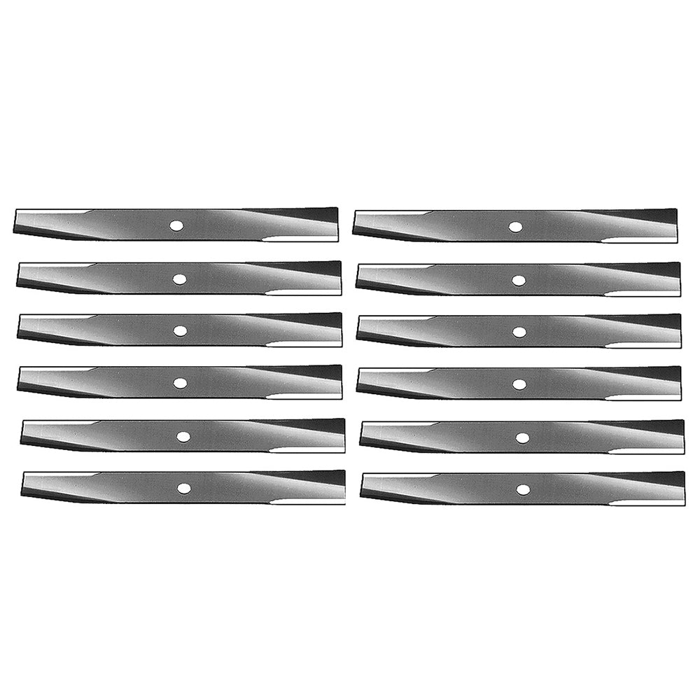 12 Blades Fits John Deere M41967 AM31100 300 Series Model 46-47-48 48