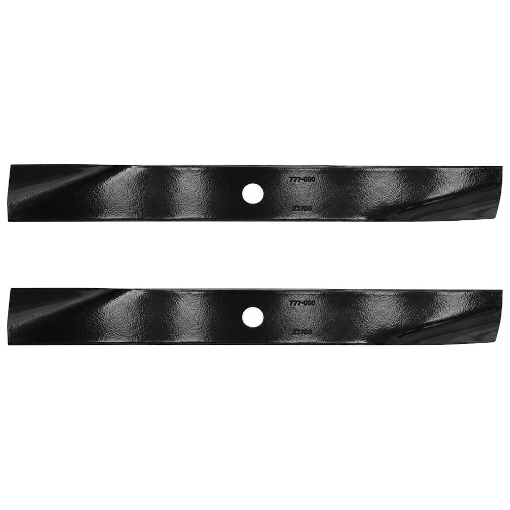 AM30698 M82408 Two Mower Blade Set Fits John Deere 38" Cut 116 LT166 314