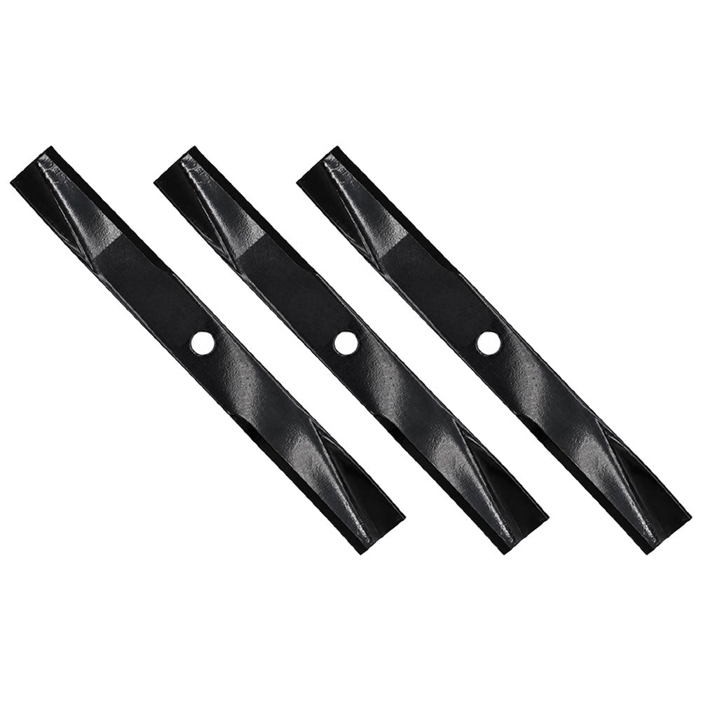 Fits John Deere 16" High Lift Blade 3 Pack 180 185 F 510 525 STX 38 LT 166 1646