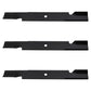 Qty 3: Mower Blade
 Fits Lesco Replaces 50170