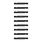 Qty 9: Mower Blade
 Fits Wright Replaces 50170