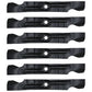 6 Lawn Mower 50" Deck 2-in-1 Blades Fits Troy Bilt Mustang RZT 50 Mustang 50 XP