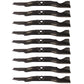 742-04053 Set of (9) Replacement 17.9" Lawn Mower Blades fits MTD Models