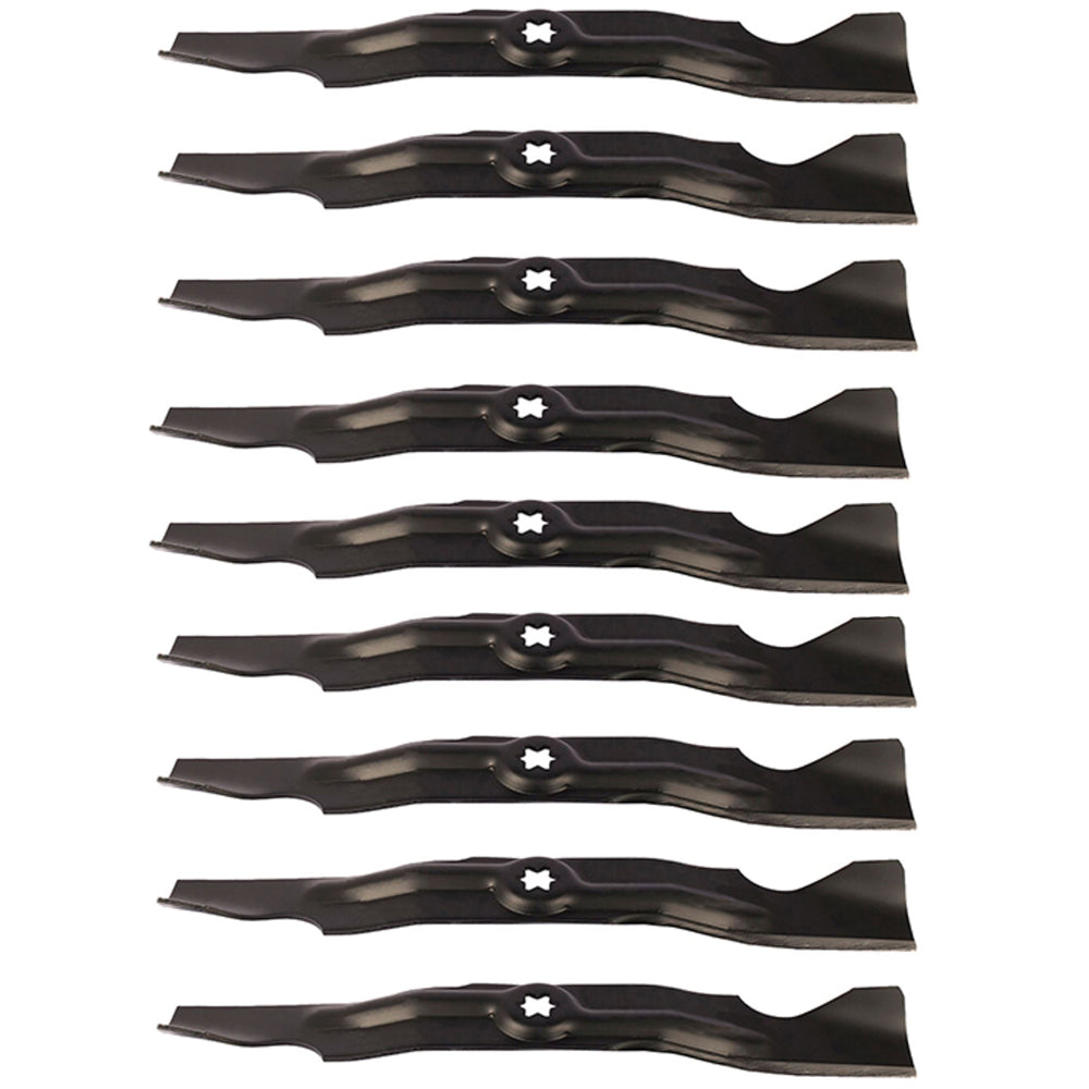 Qty 9: 2-in-1 Mower Blade Fits Troy Bilt Replaces 942-04053A