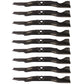 Qty 9: 2-in-1 Mower Blade Fits Cub Cadet Replaces 490-110-C123