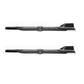 2 High Lift Lawn Mower Replacement Blades 21-3/4" Long 316608 313954 0194741
