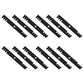 103-6393 Qty 12: Toothed Mower Blade
 Fits Exmark