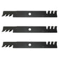 103-6403 596-749 Three Mulching Blades Fits Exmark 60 Fits Lazer Z