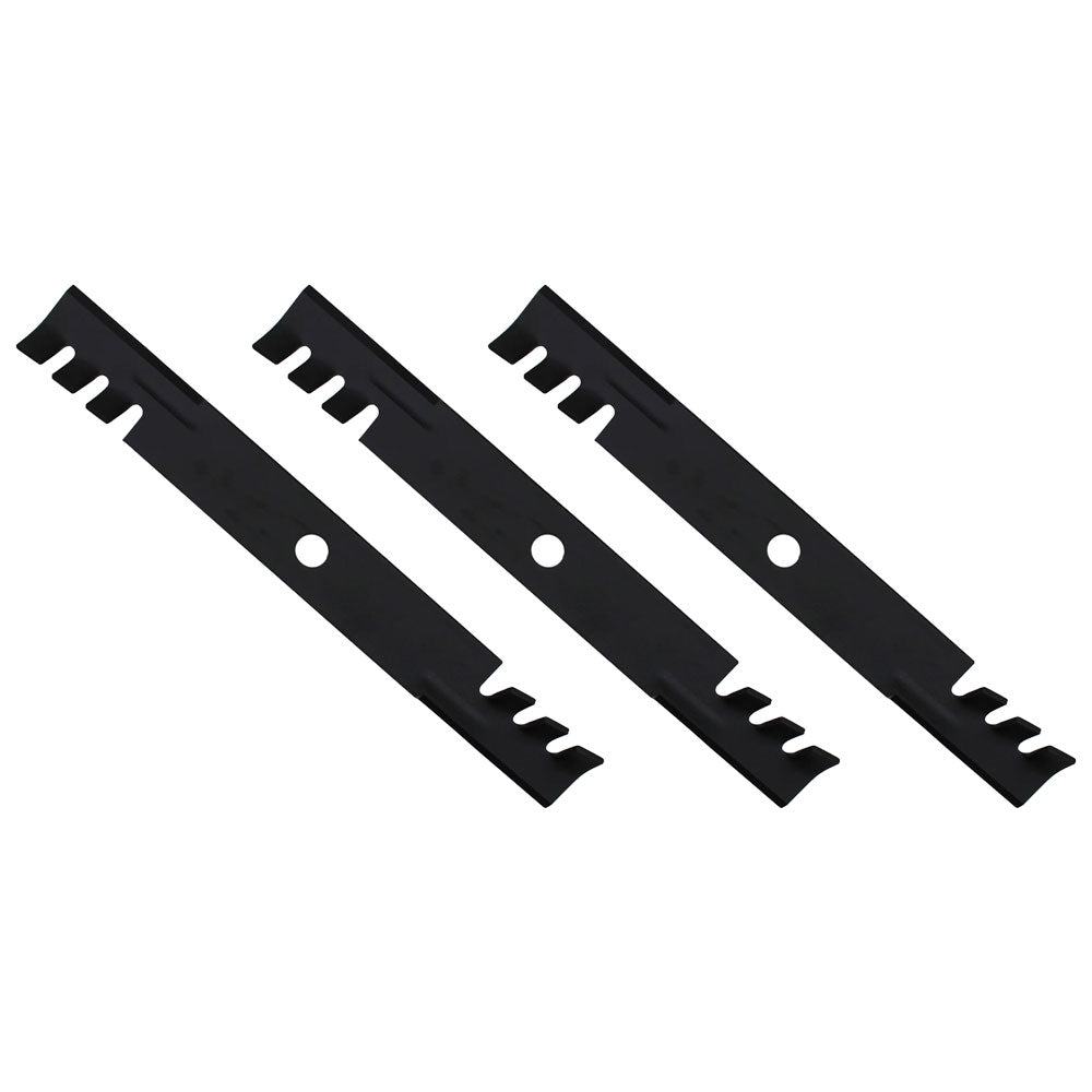 Qty 3: Toothed Mower Blade Fits Exmark Replaces 103-6393