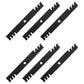 Six (6) 96-749 Blades For 60" Fits Exmark Lazer Z 103-6393 103-6398 116-5174