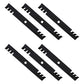 Qty 6: Toothed Mower Blade Fits Exmark Replaces 103-6393