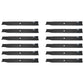 12 Blades for Scag 61" Cut A48304 A48111 481708 482879