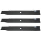 (3) Fits Gator Mulching Mower Blades for Great Dane 61" Mower D18036