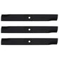 Qty 3: 21" Mower Blade
 Fits John Deere Replaces GDU10232
