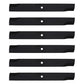 Qty 6: 21" Mower Blade
 Fits Simplicity Replaces 5022808ASM
