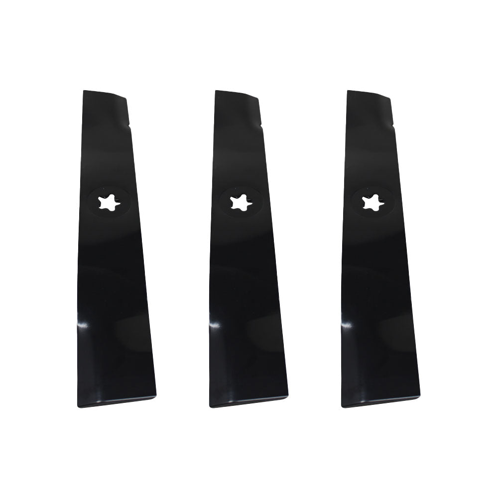 Set of 3 heavy duty XHT Mower blades Fits Husqvarna 48" 532 17 39-21
