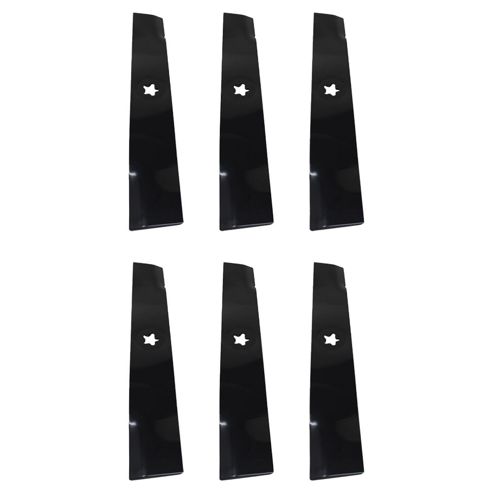 (6) Mulching Blades Fits Husqvarna Riding Mower 48" Deck Replaces 532173921