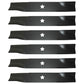 Pack of Six High Lift Blades Fits Snapper ZEKH48240 95087 Fits Kees 539 113425