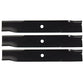 3PK 92-737 Blades for 48" Fits Hustler 795757 796623 796631
