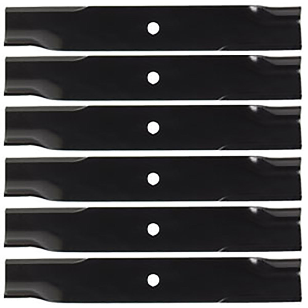 6PK High Lift Blades for Hustler 48" Raptor SD Fastrak 795757 601123