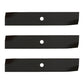 Qty 3: 14" Mower Blade Fits John Deere Replaces AM100991