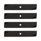 Qty 4: 14" Mower Blade
 Fits John Deere Replaces AM100991
