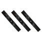 Fits Toro 27-0990-03 SET OF 3 Blades for 52-in Decks 3361