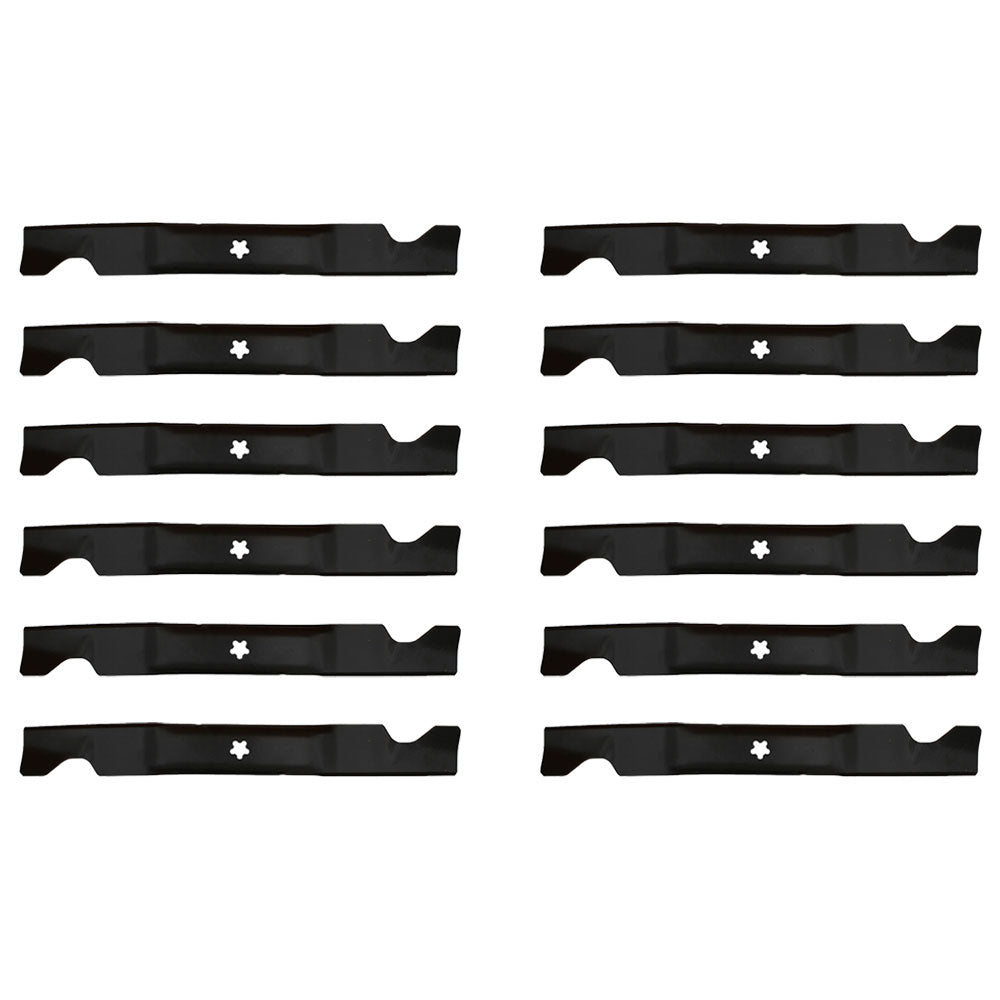 Qty 12: Mower Blade Fits Husqvarna Replaces 403107