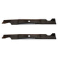 2 Mower Blades for 46" Deck Fits Husqvarna 405380 532405380