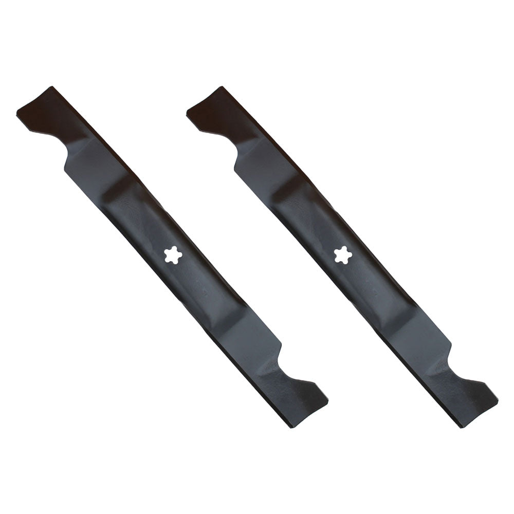 2 Pack- 46" Bagger Blades Fits Craftsman 405380 532 40 53-80 403107 12242